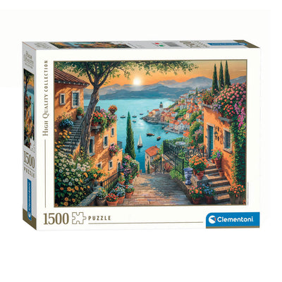 Clementoni Jigsaw Puzzle Art Staircase to the Harbour, 1500st.