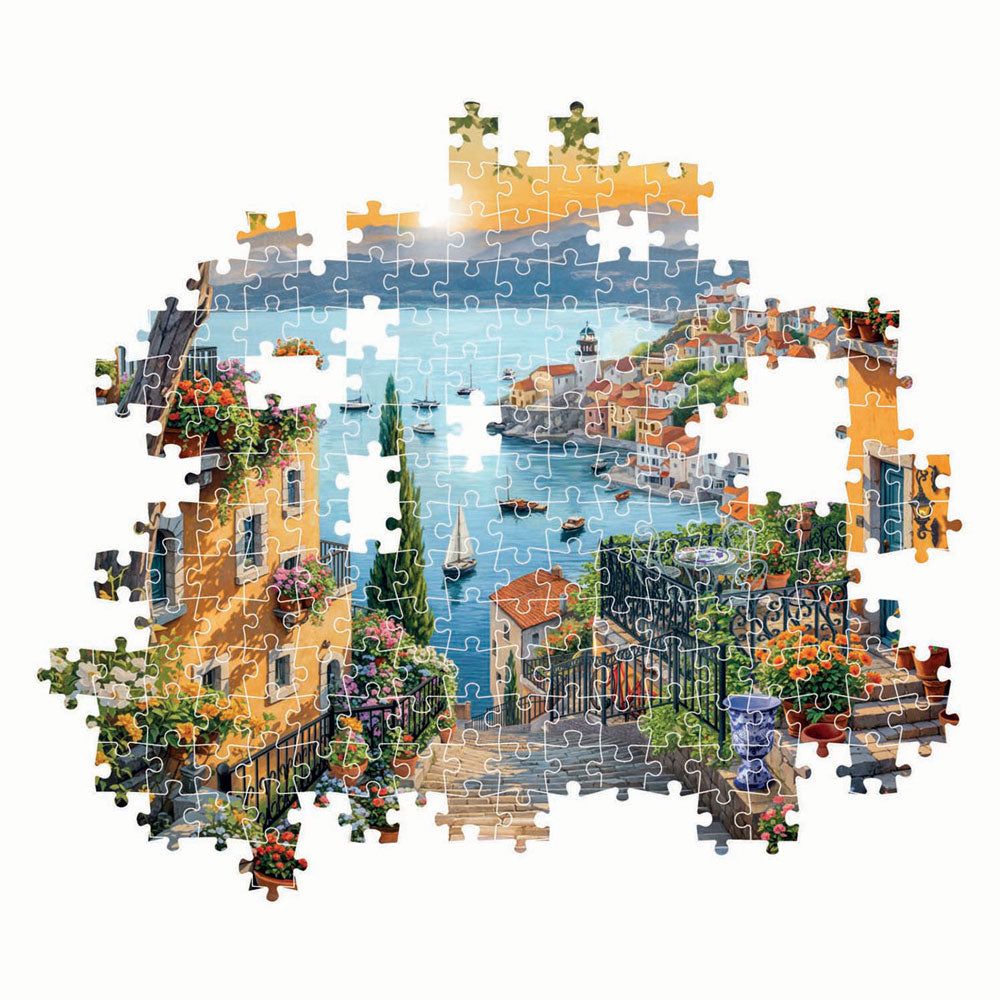 Clementoni Jigsaw Puzzle Art Staircase to the Harbour, 1500st.