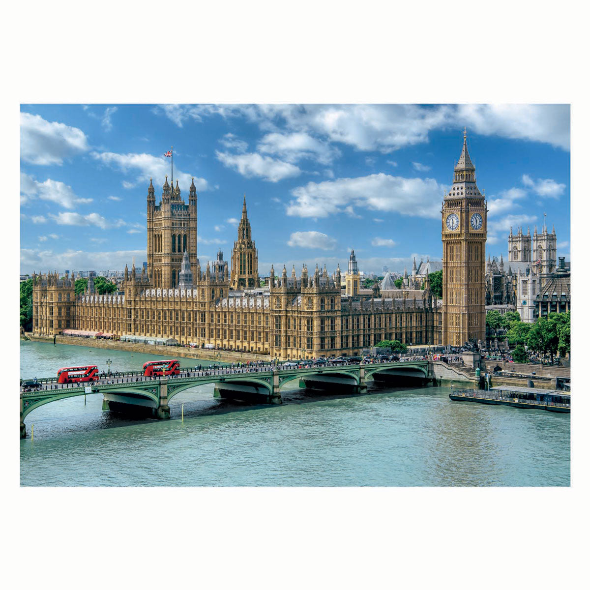 CLEMENTONI Jigsaw Puzzle Casas del Parlamento, 3000.