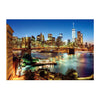 Clementoni puzzle luces del puente de brooklyn, 6000 uds.