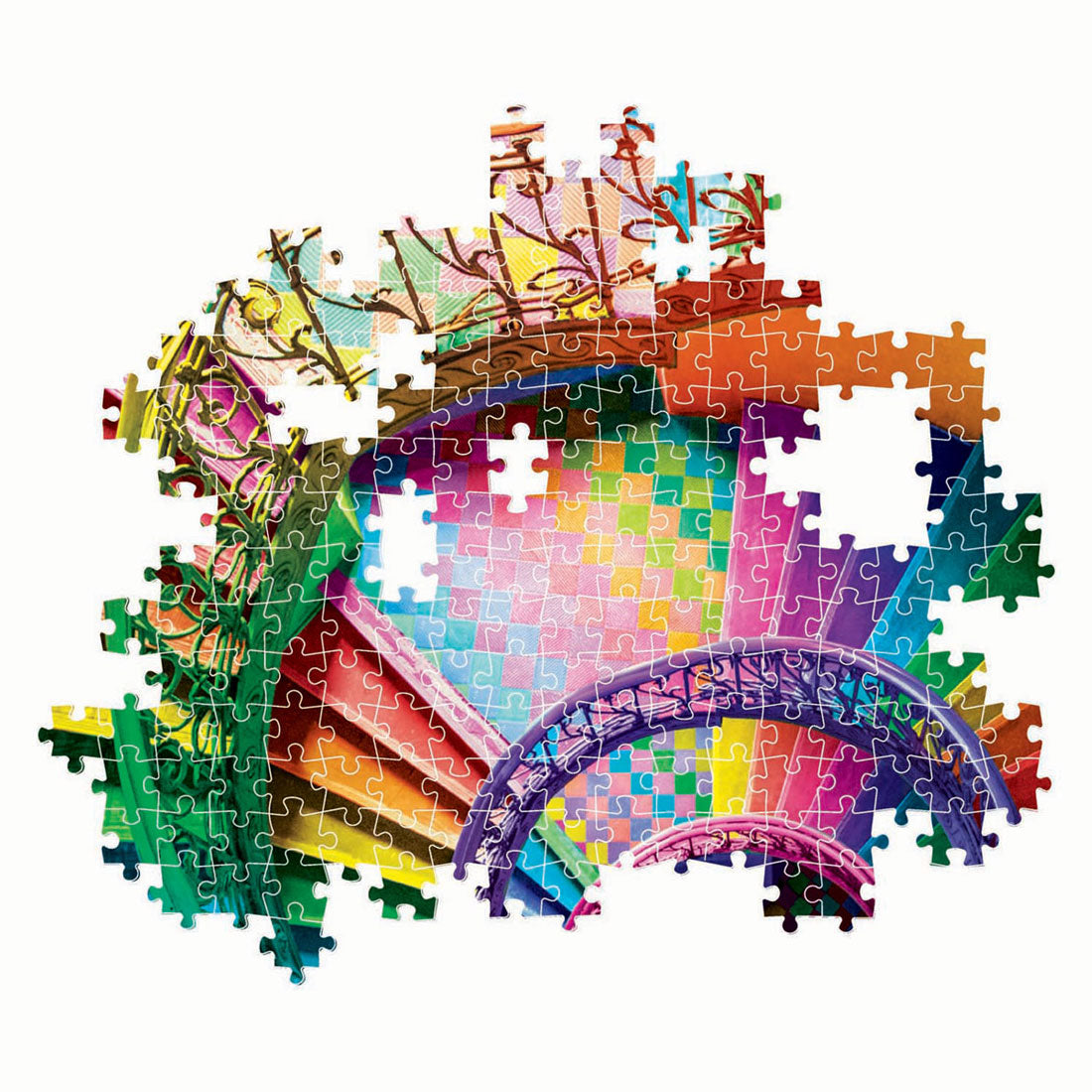 Clementoni Jigsaw Puzzle Compact Colorboom Trap, 500st.