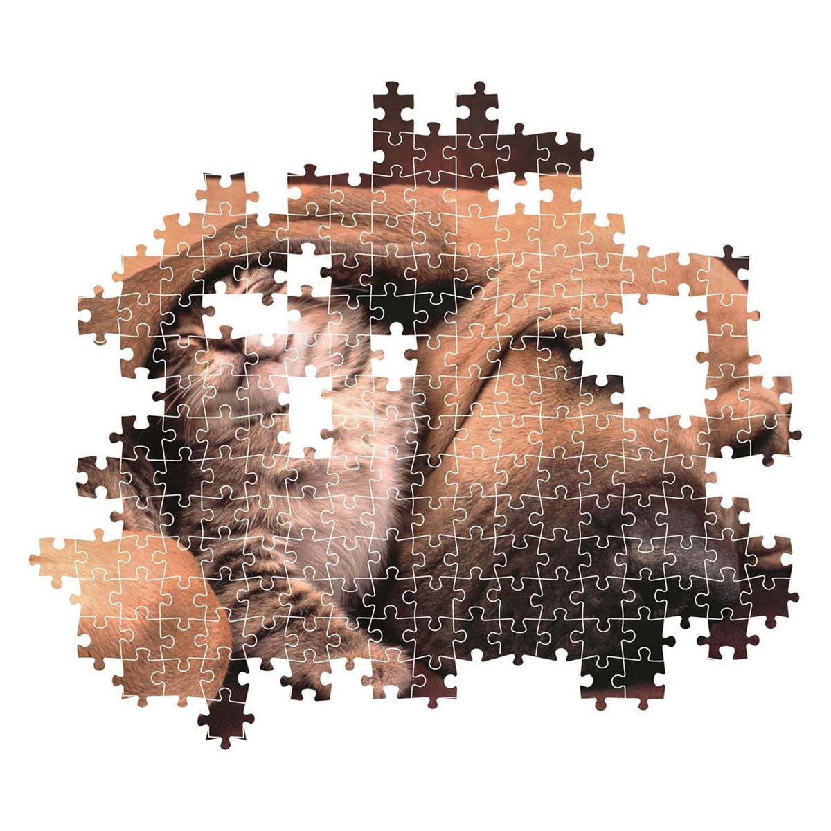 Clementoni Jigsaw Puzzle Dog and Cat, 500st.