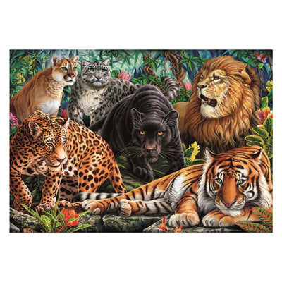 Clementoni Jigsaw Puzzle Wild Cats, 500st.