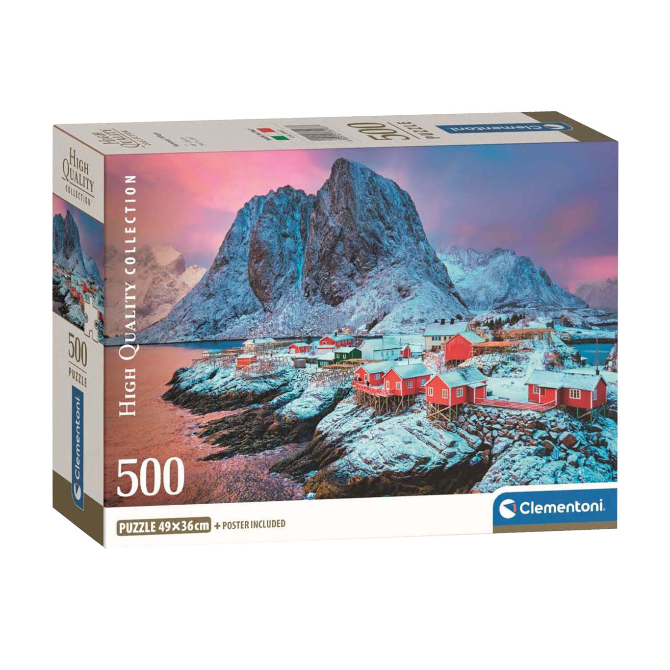 Puzzle Clementoni puzzle Amnoy Villlage, 500st.