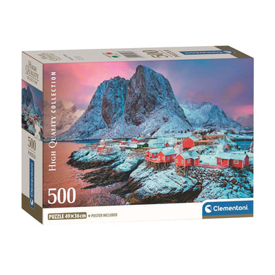 Clementoni legpuzzel amnoy villlage, 500st.