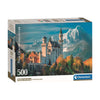 Puzzle de Clementoni Jigsaw Neuschwanstein Castle, 500st.