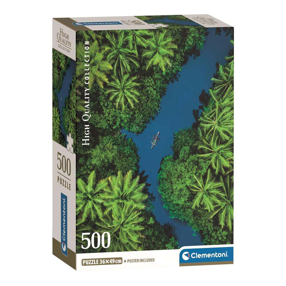 Clementoni legpuzzel tropical aerial, 500st.