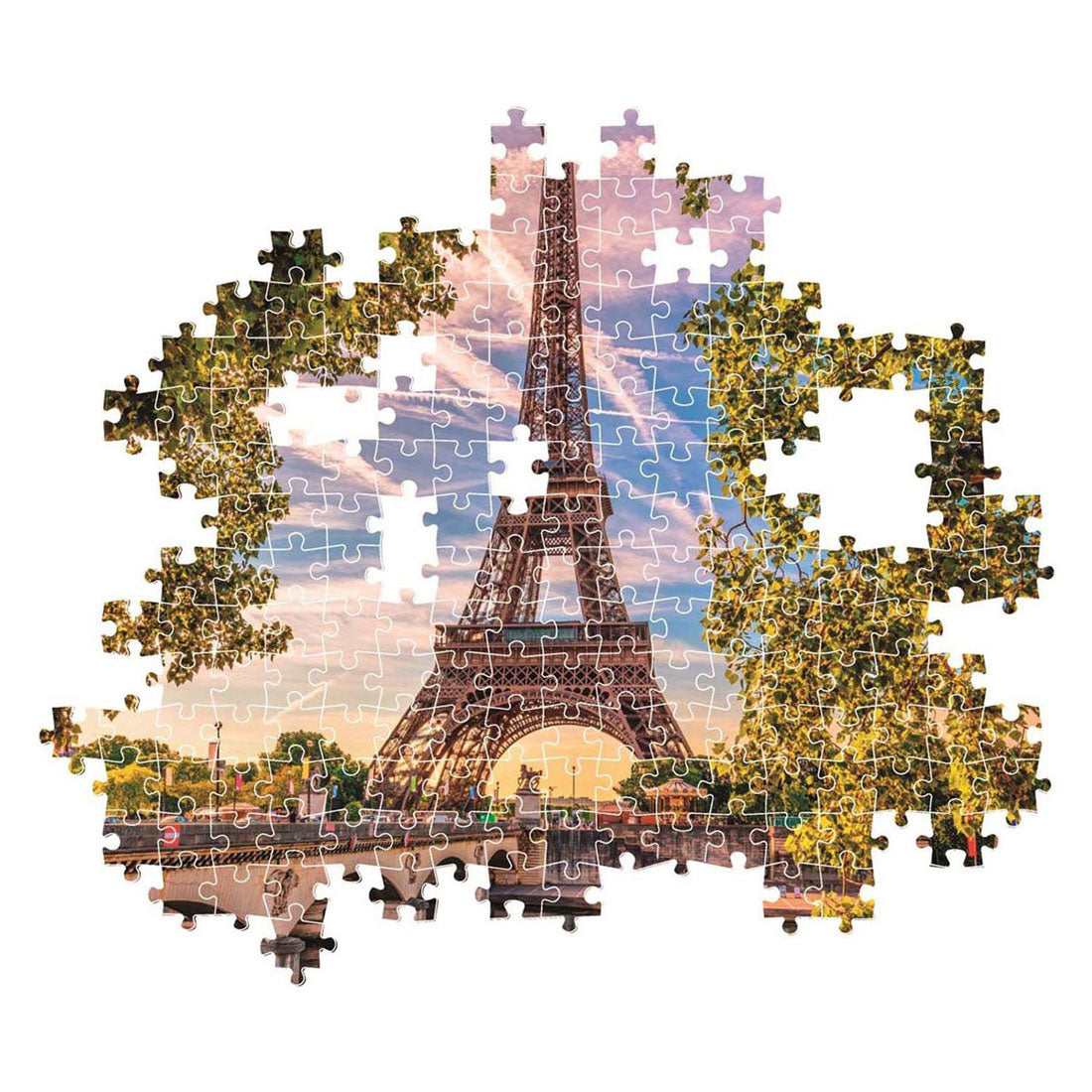 Puzzle di puzzle Clementoni lungo la Senna, 500st.