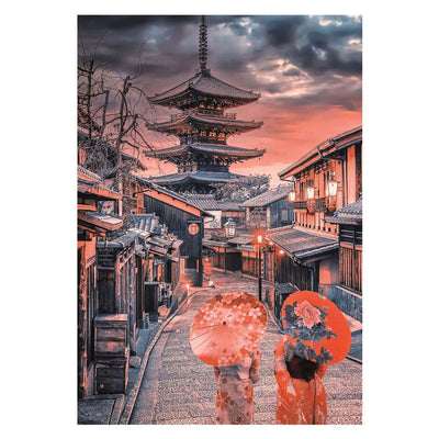 Clementoni jigsaw puzzle Evening in Kyoto, 500st.