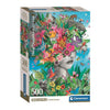 Clementoni Jigsaw Puzzle testa nella giungla, 500st.