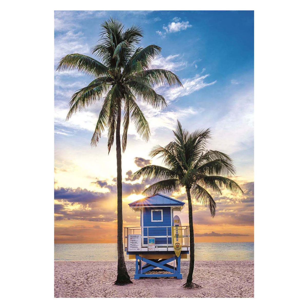 Clementoni Jigsaw Puzzle Miami Beach Florida, 500º.