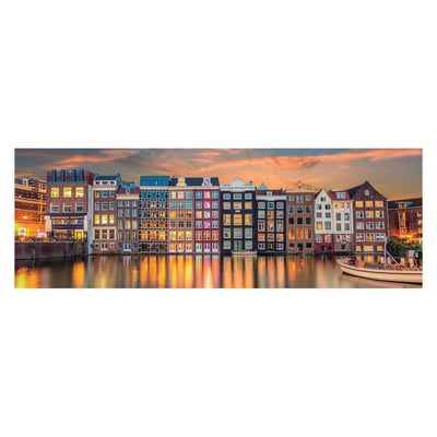 Clementoni Jigsaw Puzzle Bright Amsterdam, 1000.