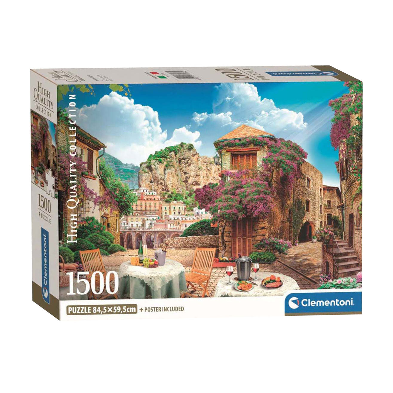 Clementoni legpuzzel italian sight, 1500st.