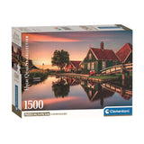 Clementoni Jigsaw Puzzle Zaanse Schans, 1500st. - afbeelding 1