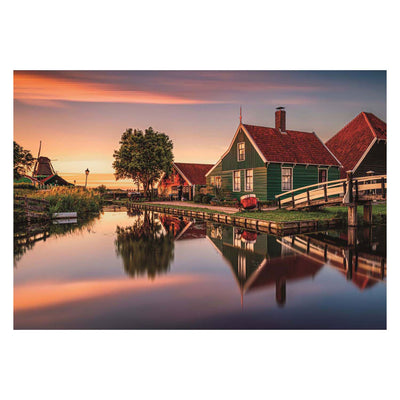 Clementoni Jigsaw Puzzle Zaanse Schans, 1500º.