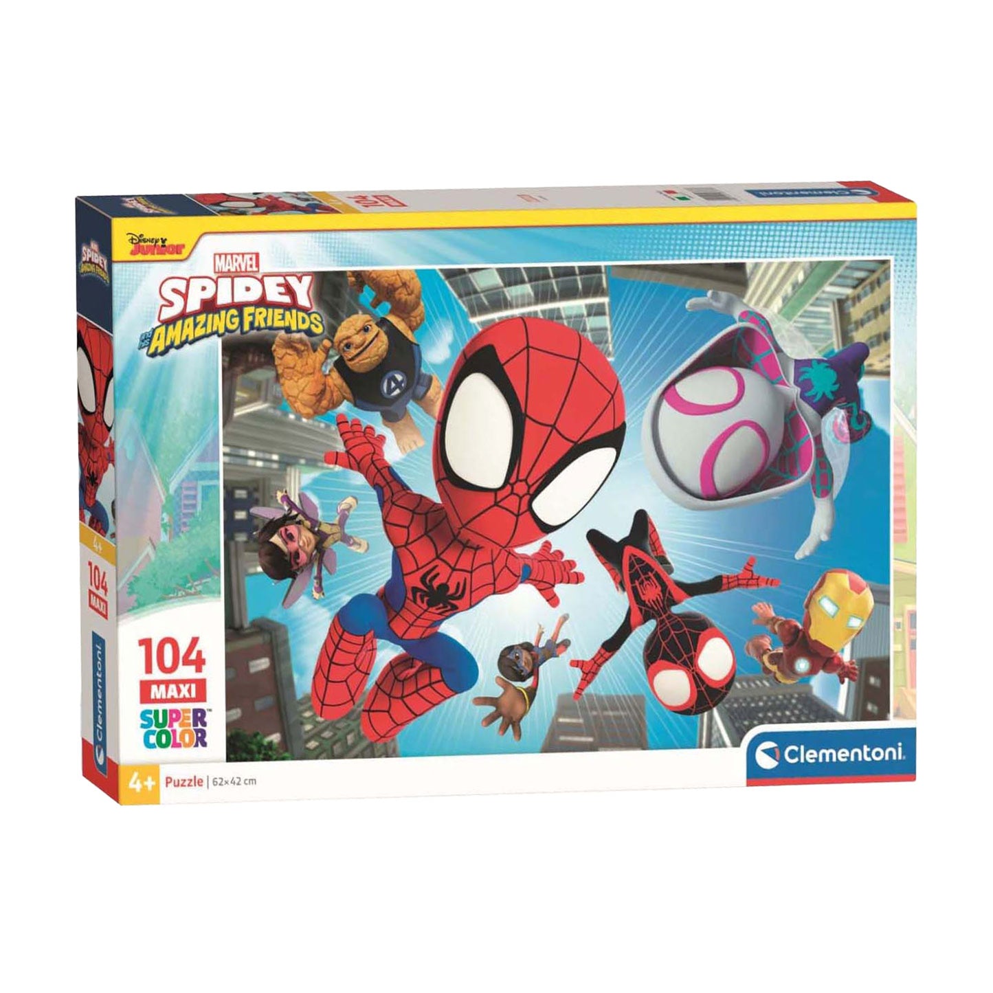 Il puzzle di Clementoni puzzle Maxi Spidey e il suo incredibile, 104st.