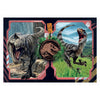 Clementoni puzzle mundo jurasico, 2x60uds.