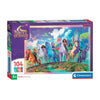 Clementoni puzzle academia unicornio - 104 piezas.