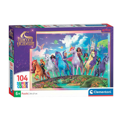 Clementoni puzzel unicorn academy - 104dlg.
