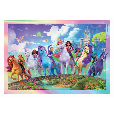 Puzzle Clementoni Accademia degli Unicorni - 104 pezzi.