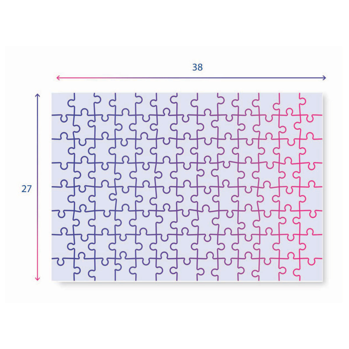 Clementoni puzzel unicorn academy - 6 portretten, 104dlg.