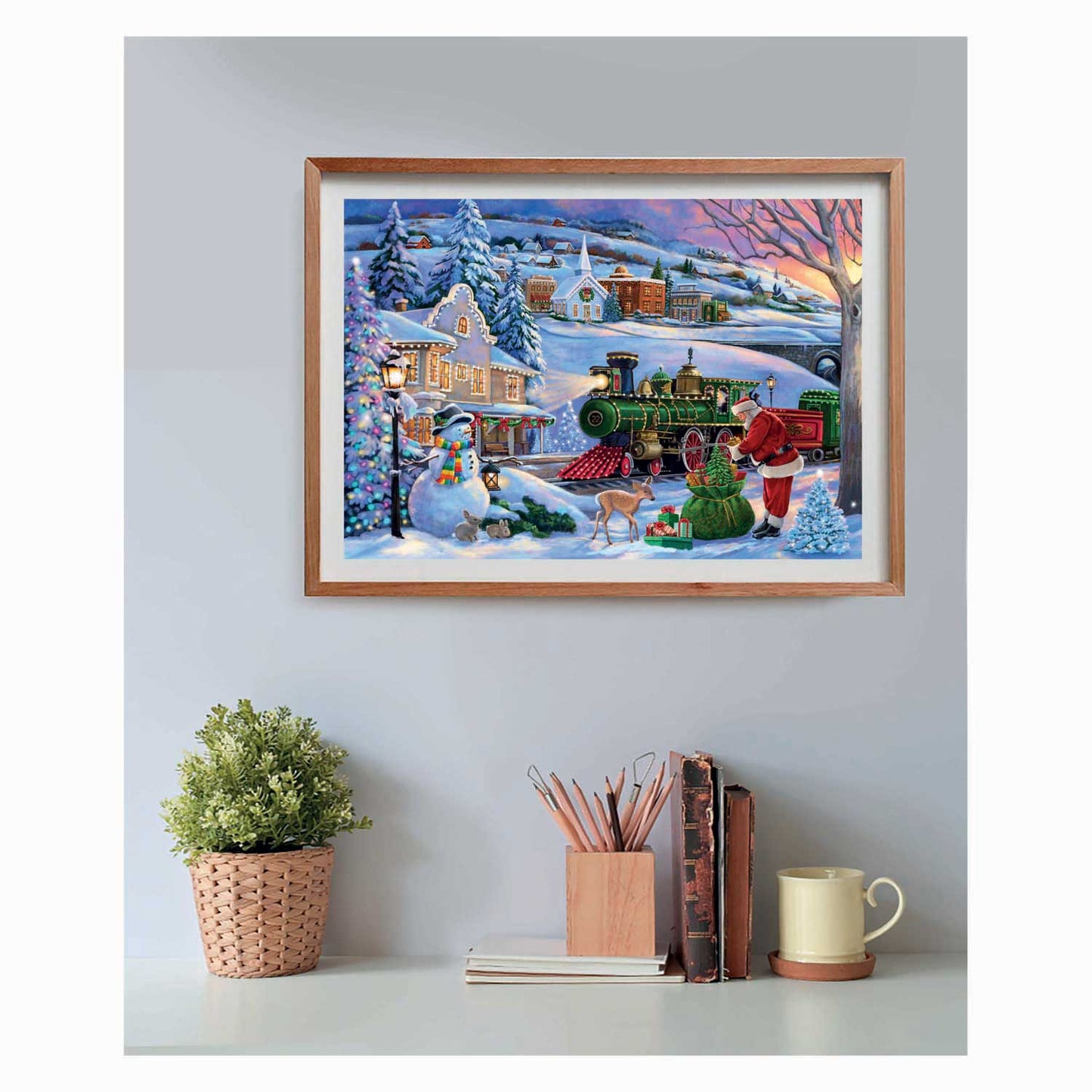 Puzzle Clementoni Treno di Natale - 500 pz.