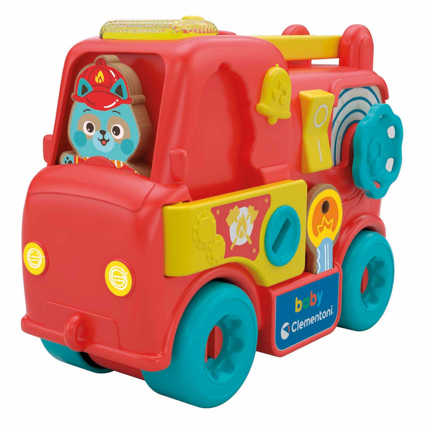 Camión de bomberos montessori bebé clementoni