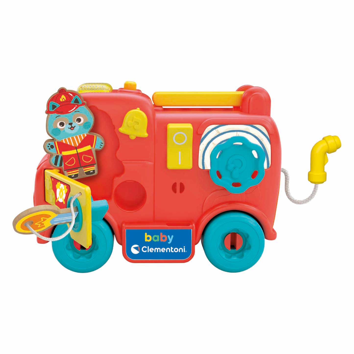 Camión de bomberos montessori bebé clementoni