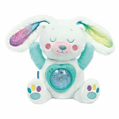 Peluche coniglietto Clementoni interattivo Aurora Boreale
