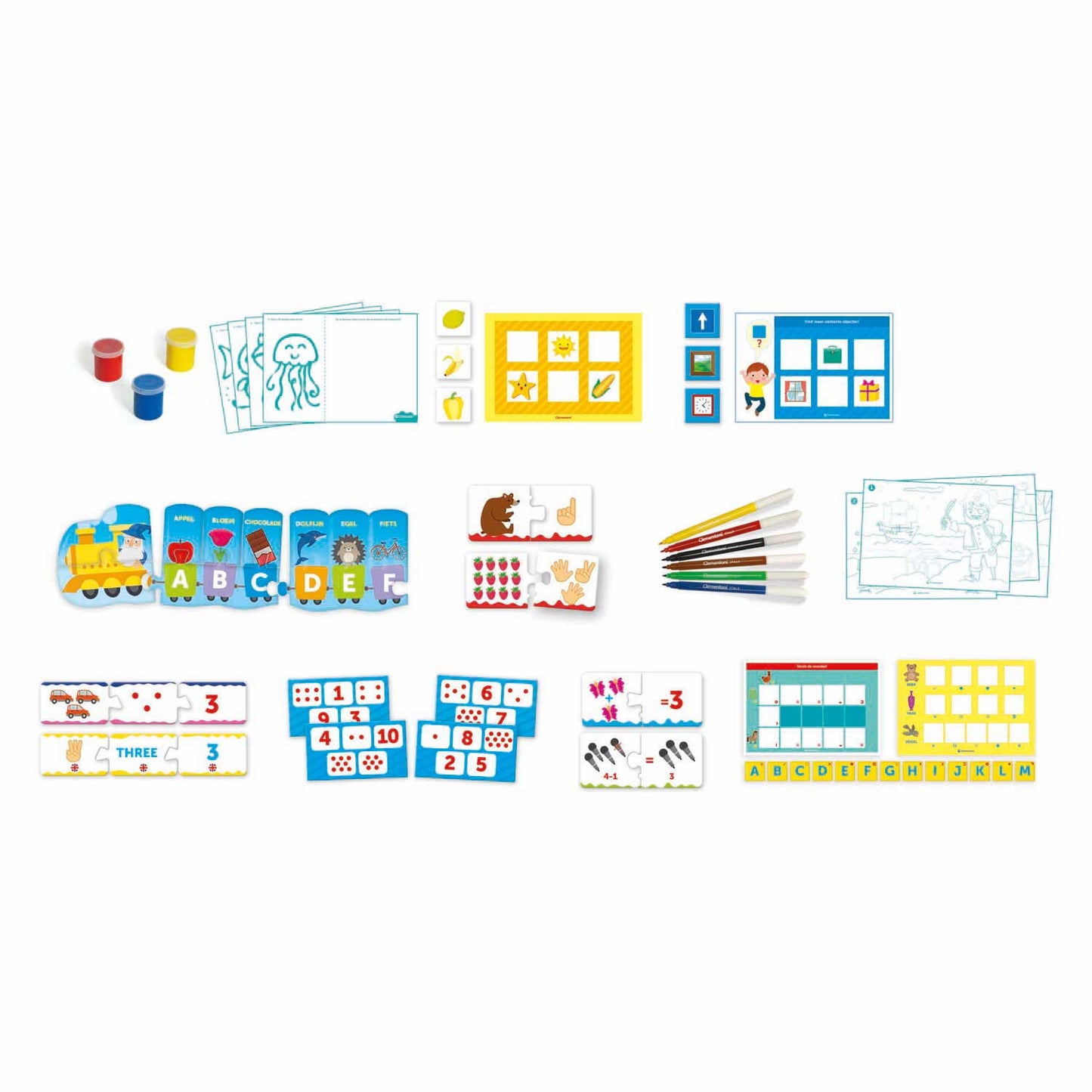 Gioco educativo per la scuola materna olandese