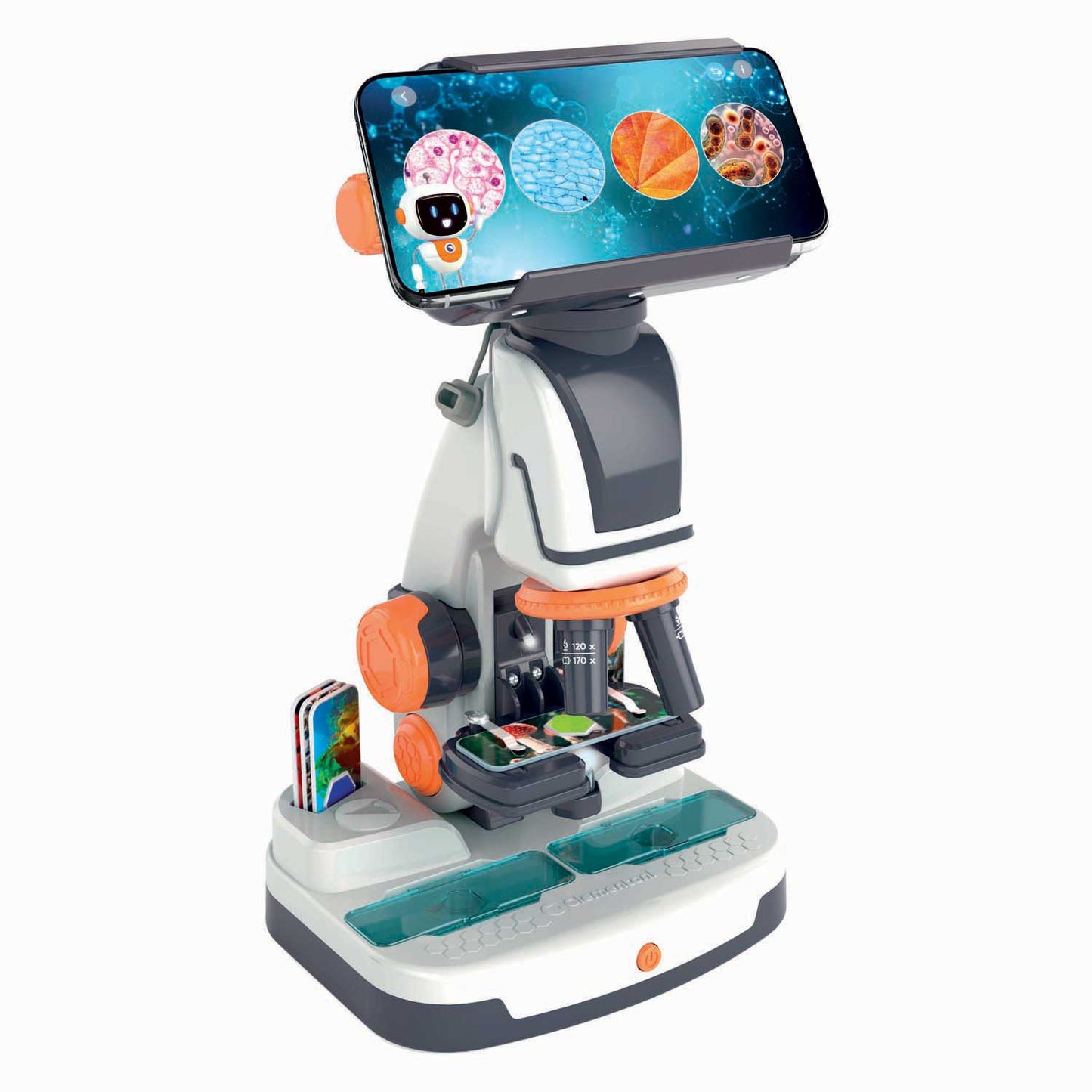 Clementoni juego de ciencia microscopio inteligente