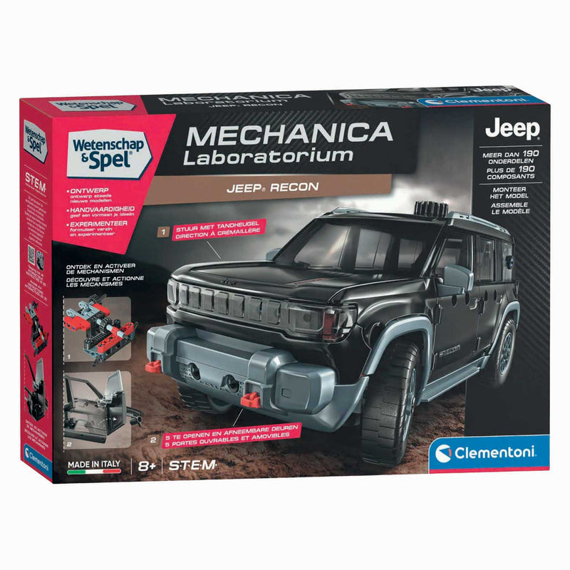 Clementoni ciencia juego mecánica jeep recon
