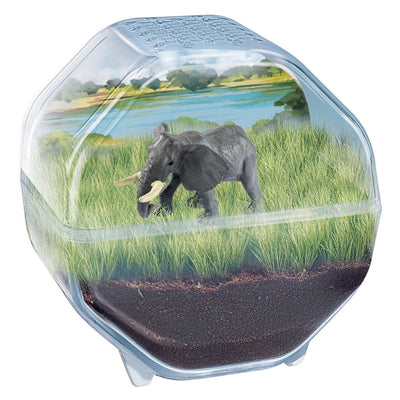 Clementoni juego de ciencia mi terrario salvaje - elefante