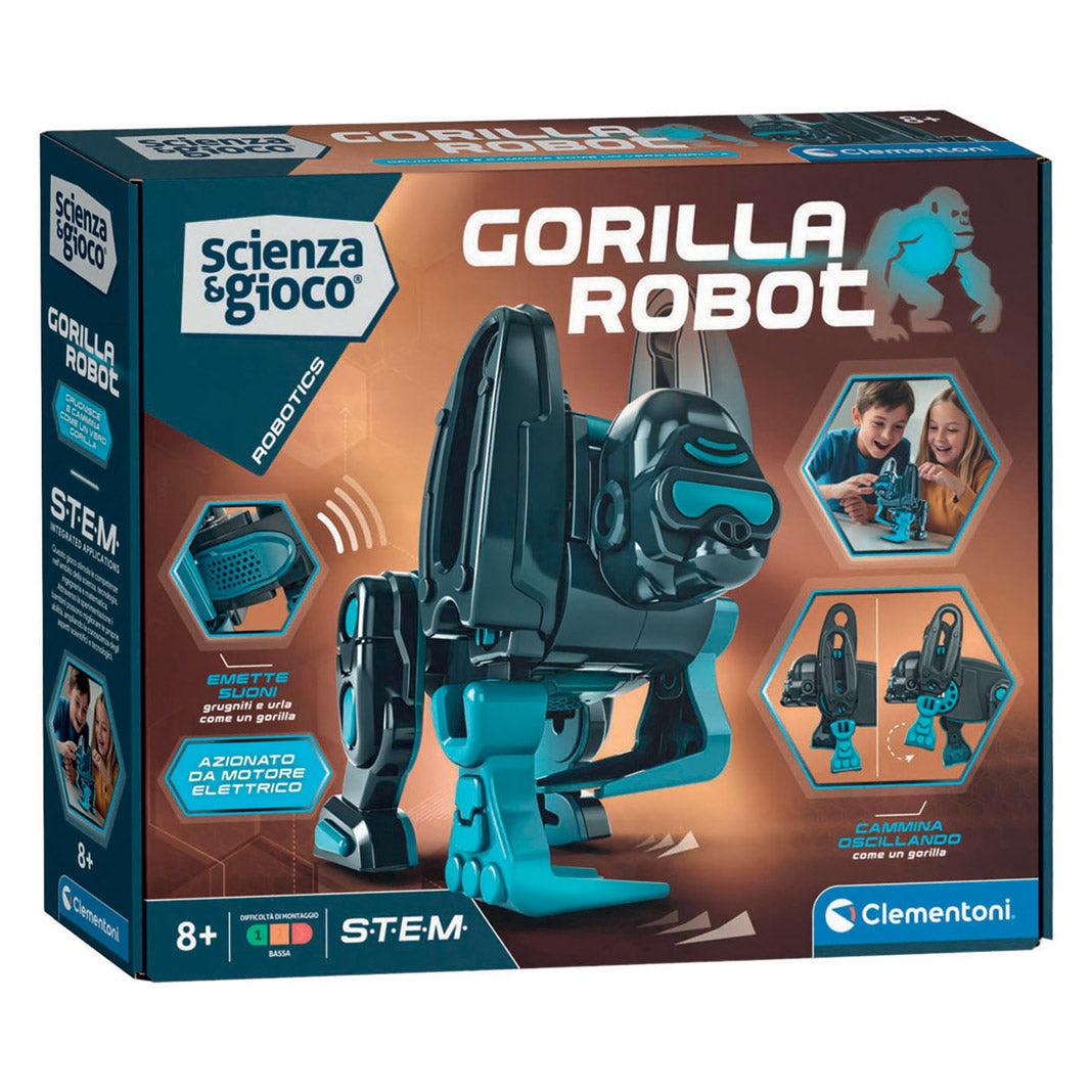 Robot gorilla del gioco scientifico Clementoni