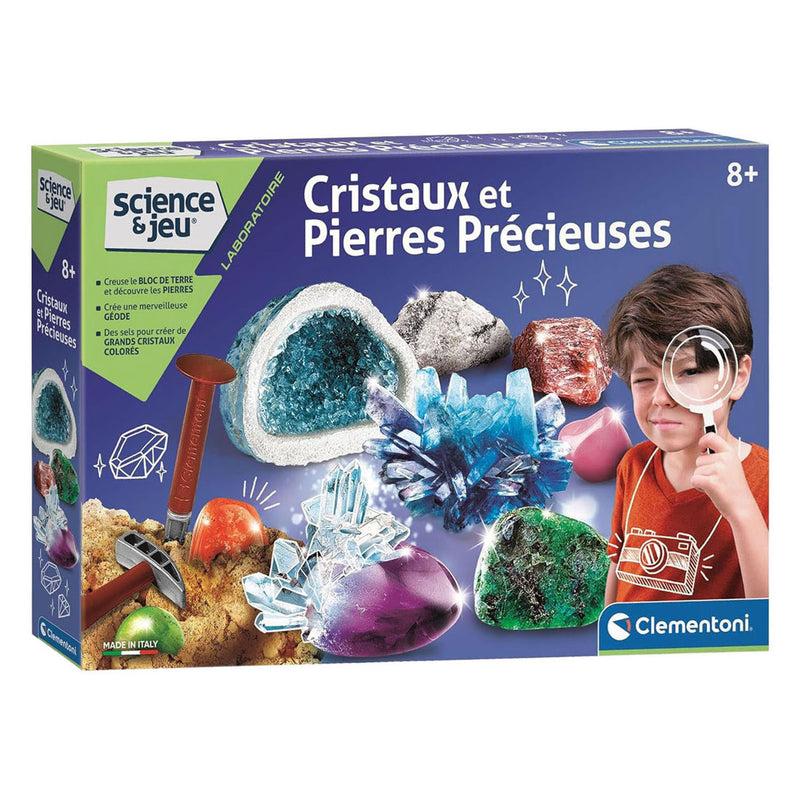 Gioco scientifico Clementoni Laboratorio di cristalli e pietre preziose