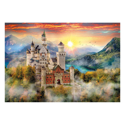 Clementoni - puzzle - 2000 pezzi - Castello di Neuschwanstein - puzzle per adulti - alta qualità