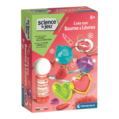 Gioco scientifico Clementoni - set mini balsamo labbra