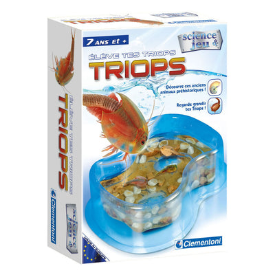 Il gioco scientifico Clementoni fa crescere i tuoi triops