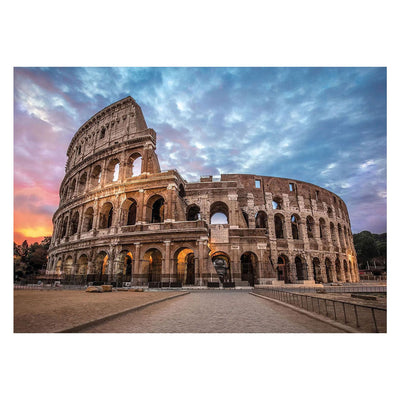 Clementoni - puzzle - 3000 pezzi - alba al colosseo - puzzle per adulti - collezione di alta qualità