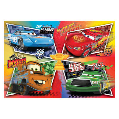 Clementoni - puzzle - 60 maxi pezzi - tema macchinine - puzzle per bambini - dai 4 anni