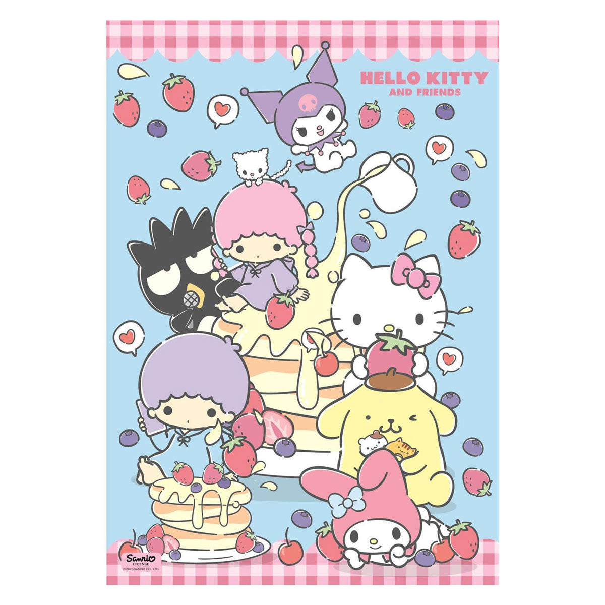 Clementoni – 37117 – rompecabezas – 1000 piezas – hello kitty
