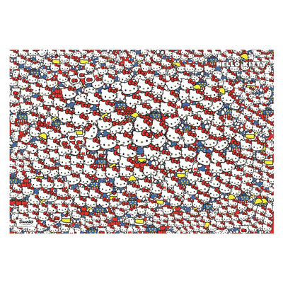 Clementoni - hello kitty - impossible - jigsaw puzzle - 1000 pieces