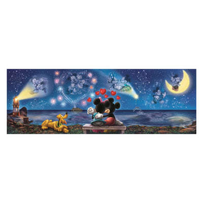 Puzzle Clementoni Panorama di Topolino e Minnie - 1000 pz.