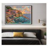 Clementoni legpuzzel painted manarola - puzzel 2000 stukjes italië - high quality collection - puzzels en legpuzzels voor volwassenen - afbeelding 3