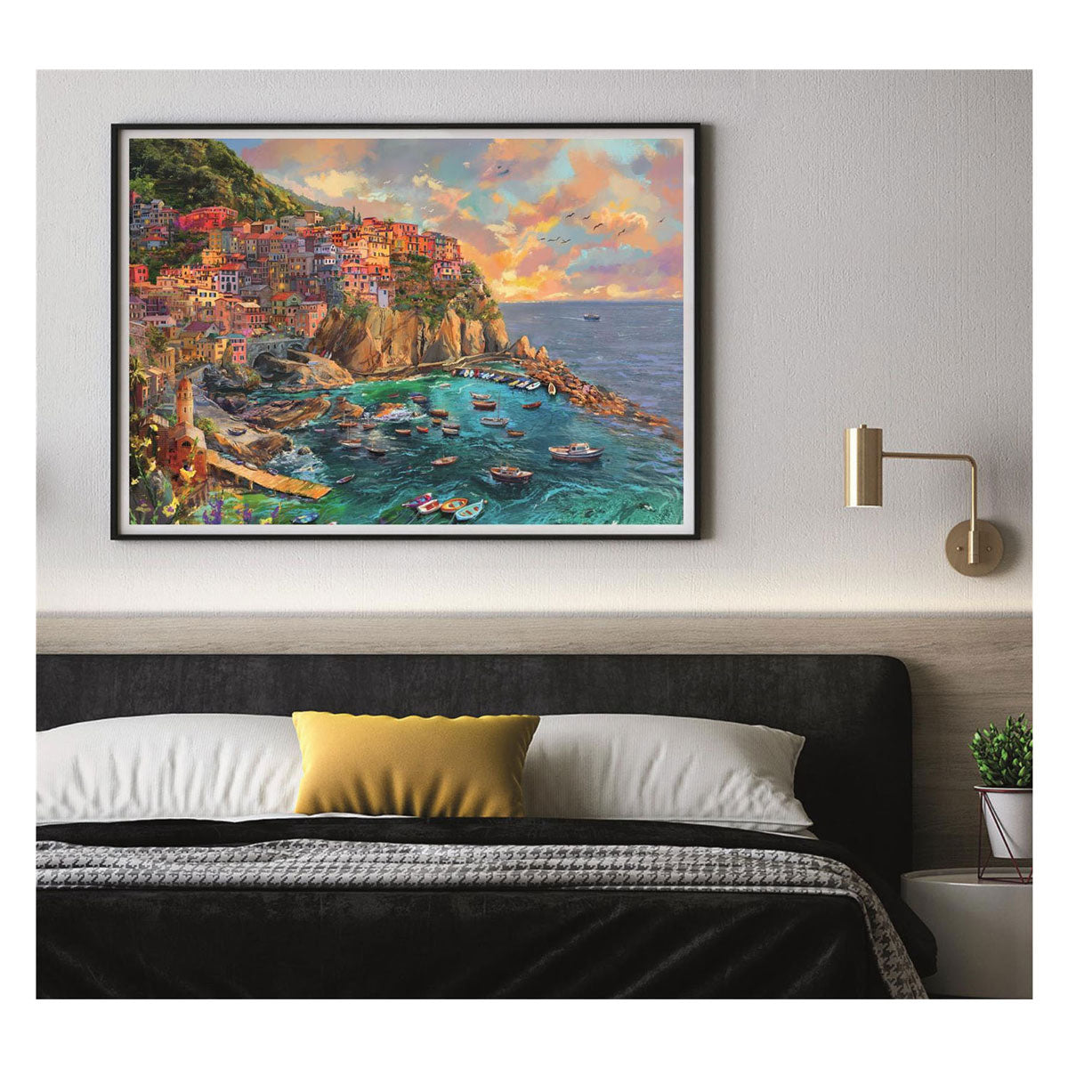 Clementoni legpuzzel geschilderd manarola - 2000st.