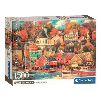 Puzzle Clementoni Good Times Harbor - 1500 pz.