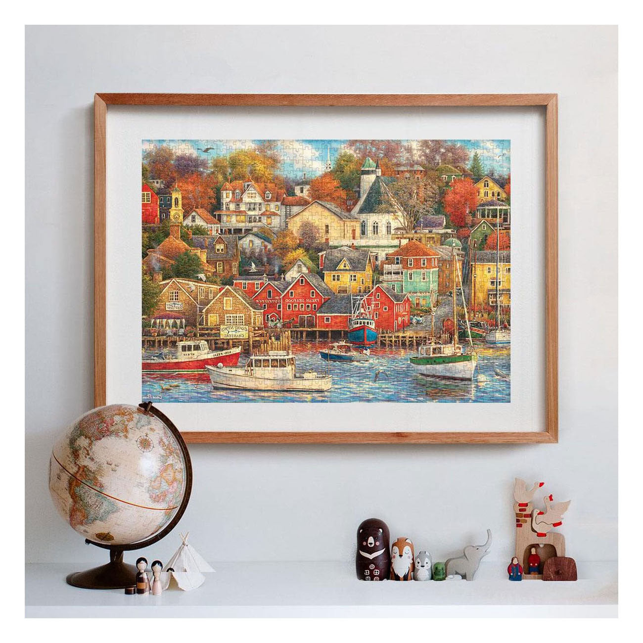 Clementoni legpuzzel goede tijden haven - 1500st.