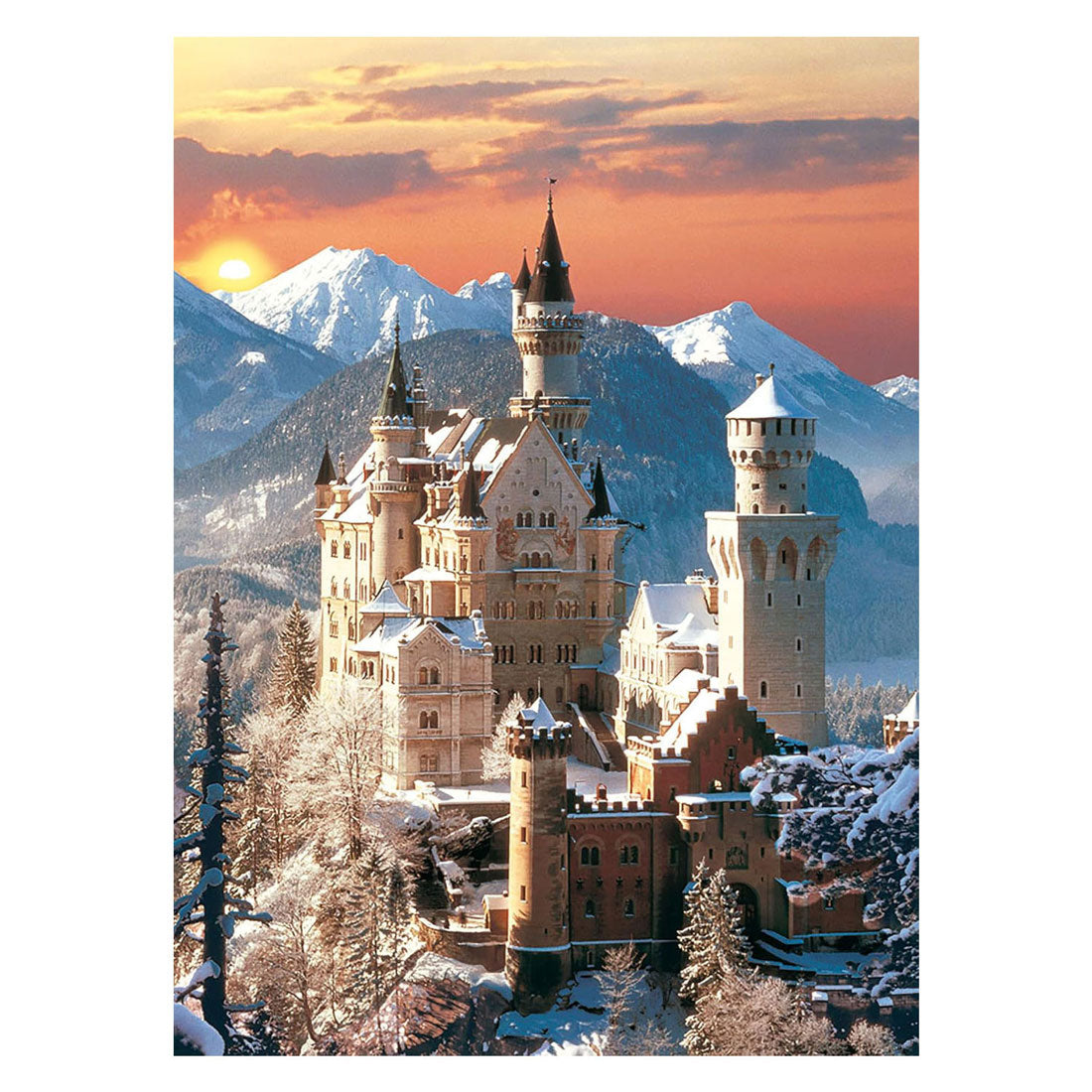 Clementoni - rompecabezas - 1500 piezas - Castillo de Neuschwanstein - rompecabezas para adultos