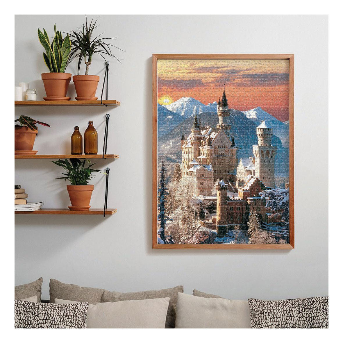 Clementoni - rompecabezas - 1500 piezas - Castillo de Neuschwanstein - rompecabezas para adultos
