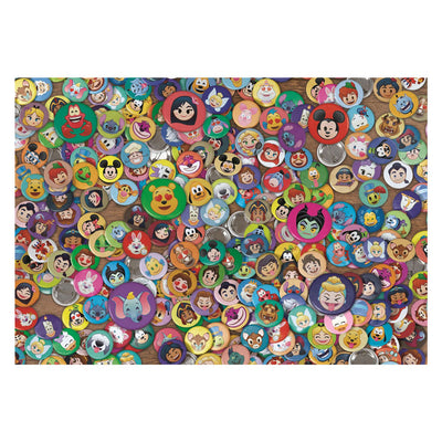Clementoni - puzzle - 1000 pezzi - personaggi classici - puzzle per adulti - licenza serie speciale